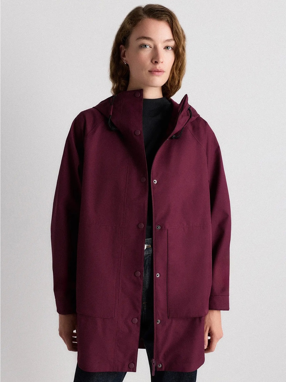 Quince Weather Proof Oversized Rain Jacket NEW